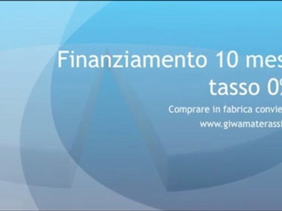 Giwa materasso rotondo in polilatex in vendita su: www.giwamaterassi.it