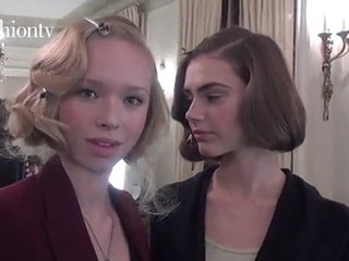 Backstage at Dany Atrache - Paris Couture Spring 2012