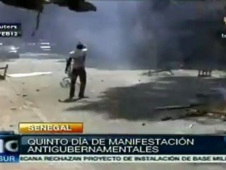 Represión y protestas anti gubernamentales en Senegal