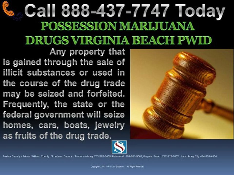 POSSESSION MARIJUANA DRUGS VIRGINIA BEACH PWID