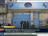 Yemen elige presidente este martes