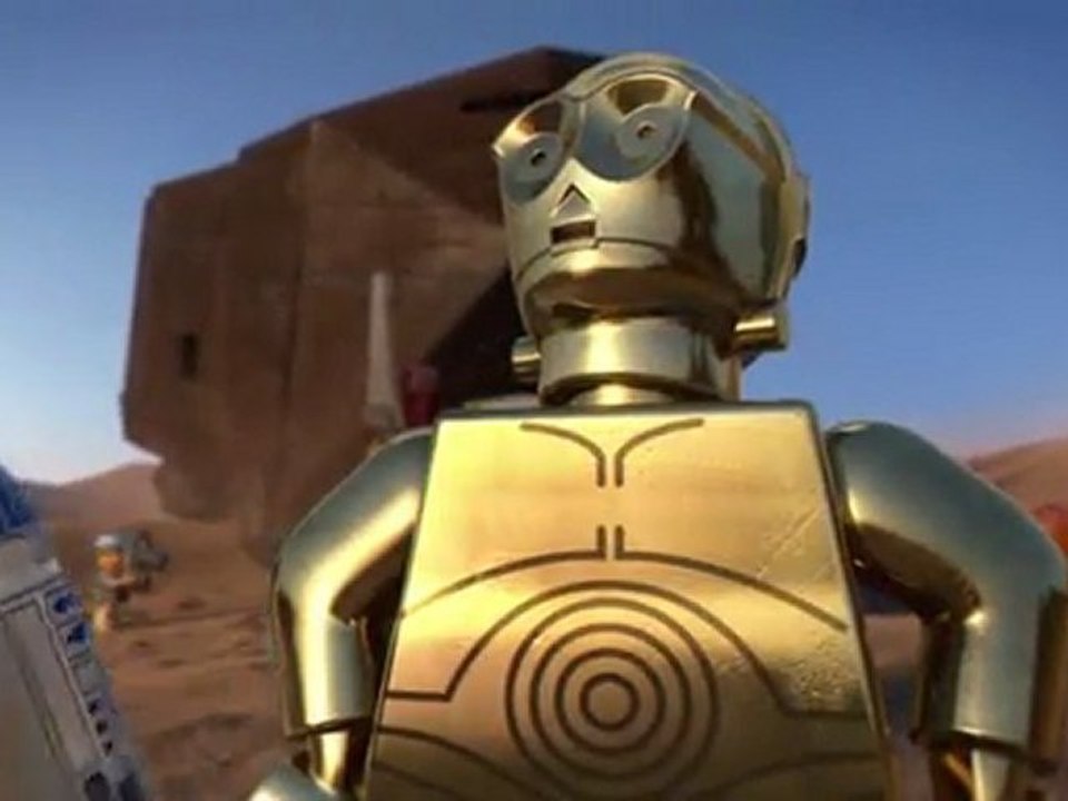 Star Wars l?�go la menace padawan en Fran?�ais