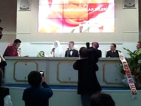 Muhammet Hamidullah KELEŞ ve Gülseren KAVRAZ nikah merasimi 19 Şubat 2012