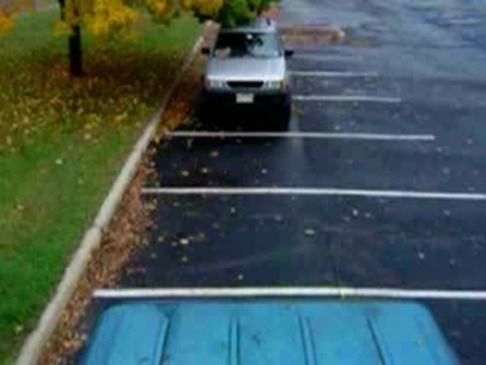 Une façon insolite de se garer