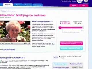 CRUK | Fundraising | What is MyProjects?