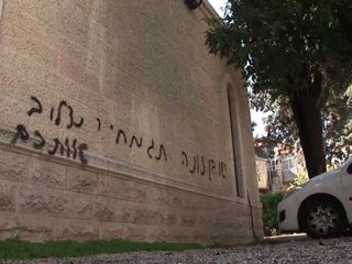 Vandals daub death threats on Jerusalem church