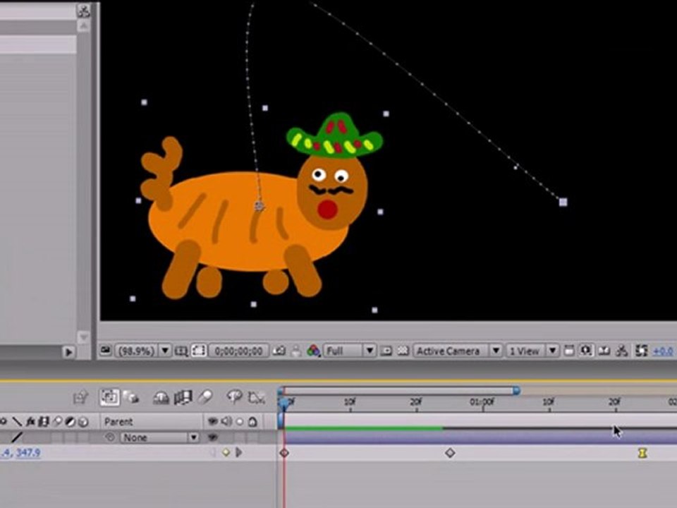 After Effects Tutorial - 9 - Basic Keyframe Velocity