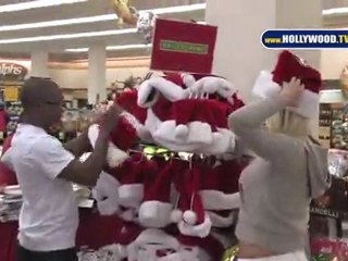 Sam Jones III and Karissa Shannon Shop Rock 'n Roll Ralphs!