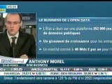 Lancement de dataconnexions sur BFM Business le 16 février 2012