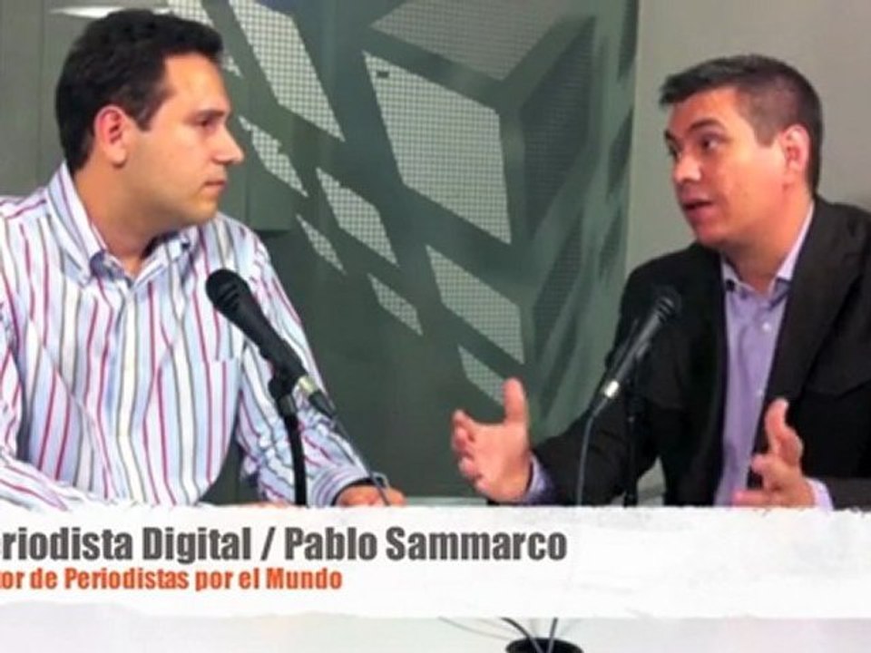 Periodista Digital entrevista a Pablo Sammarco - Red Periodistas por el Mundo - 30 mayo 2011
