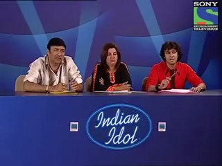 Raghu Ram in Indian Idol Season 1 - Gets ragged!