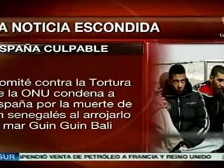 España, culpable de muerte de joven senegalés: ONU
