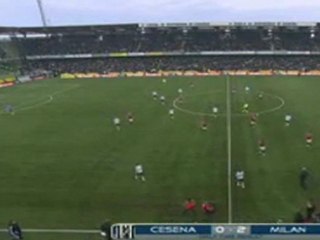 ملخص مباراة ميلان - تشيزينيا