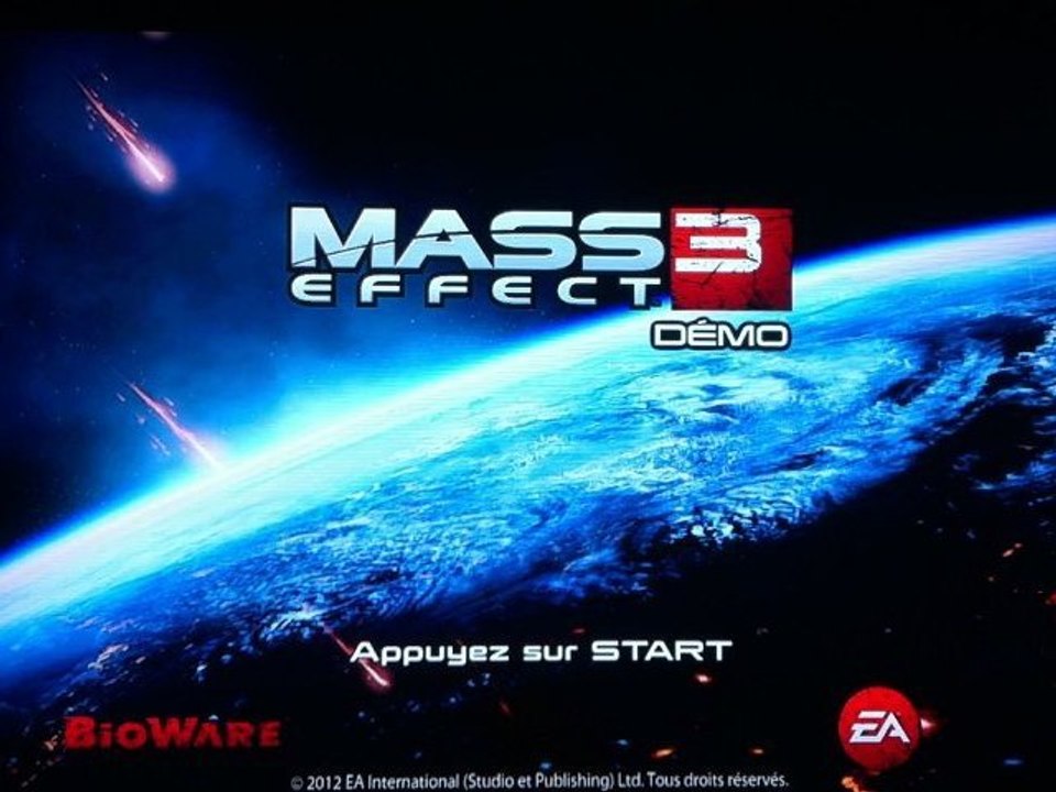 VideoDécouverte : Démo Mass Effect 3 (xbox360)