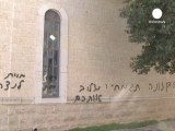 Kudüs'te kiliseye saldırı