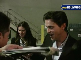 Matthew Bomer  Names Frank Abagnale as the Biggest White Collar Criminal