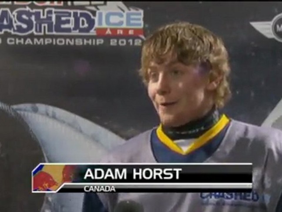 Crashed Ice - Horst gewinnt in Schweden