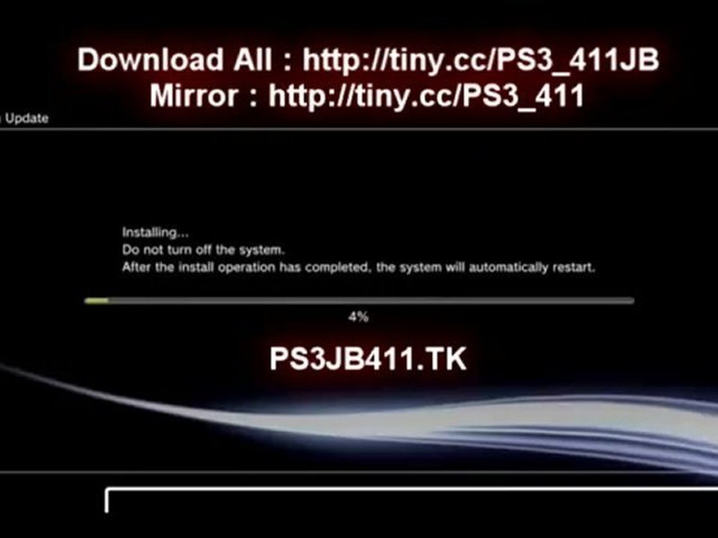NEW!] Playstation 3 Jailbreak Firmware 4.11 - PS3 Update Firmware  [Tutorial] - video Dailymotion