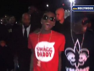 Soulja Boy spends a night out at Colony nightclub