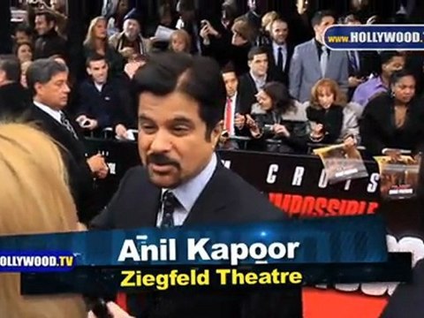 Tom Cruise, Simon Pegg, and Brad Bird at the premiere of MISSION: IMPOSSIBLE 4
