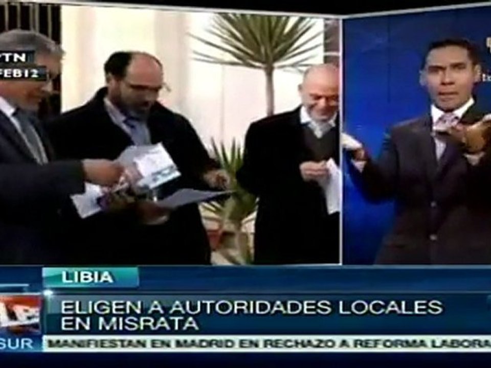 Comicios locales en Misrata, Libia