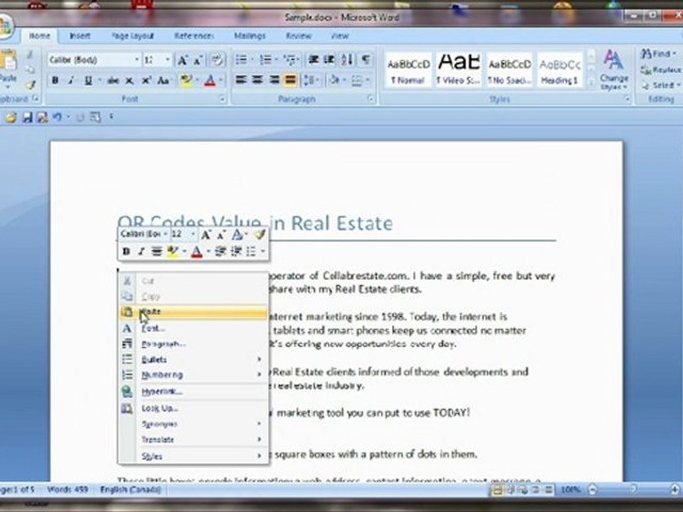 Peterborough Real Estate - How to Make and Use QR Codes