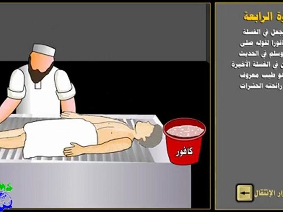 غسل الميت و تكفينه