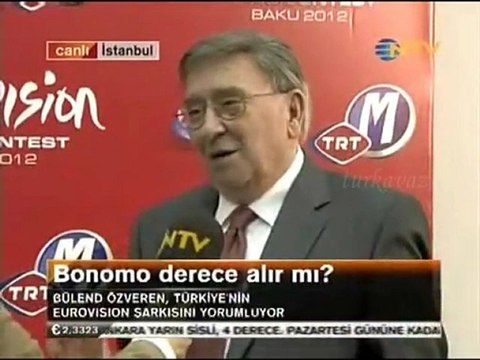 7 YARI FİNALDEYİZ Bülent Özveren CAN BONOMO Eurovision 2012