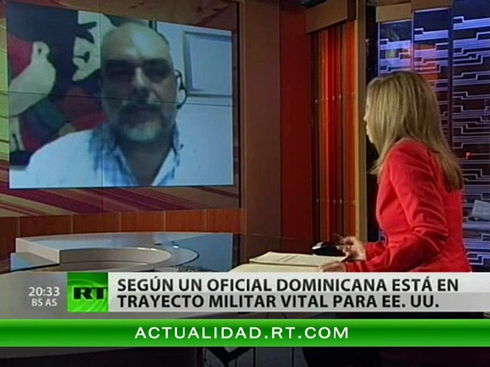  Los dominicanos protestan contra una base naval de EE. UU. en su territorio