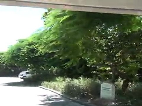 Driving from Pimms Restaurant to Laundry area at Cap Juluca