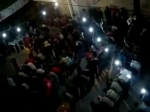 فري برس حماة حي جنوب الملعب مظاهرة مسائية 20 2 2012