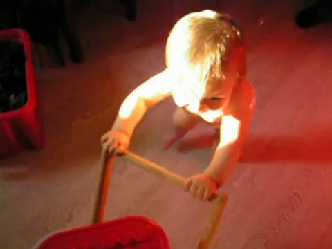 Mes premiers pas en trotteur