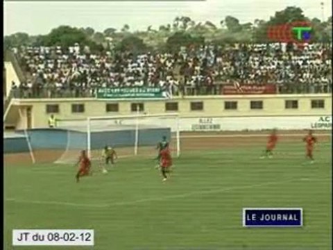 Préliminaires de la Coupe d'Afrique des clubs : les Fauves du Niari s'imposent devant l'AS Tempête Mocaf