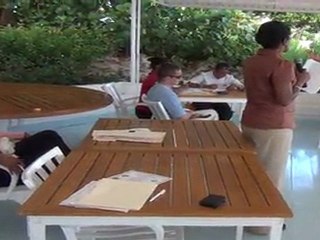 Managers vs staff quizz bee at Cap Juluca hotel  video 2