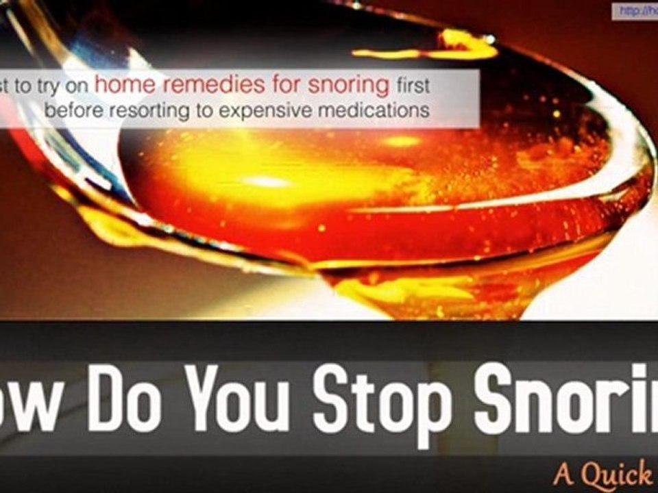 howdoyoustopsnoring
