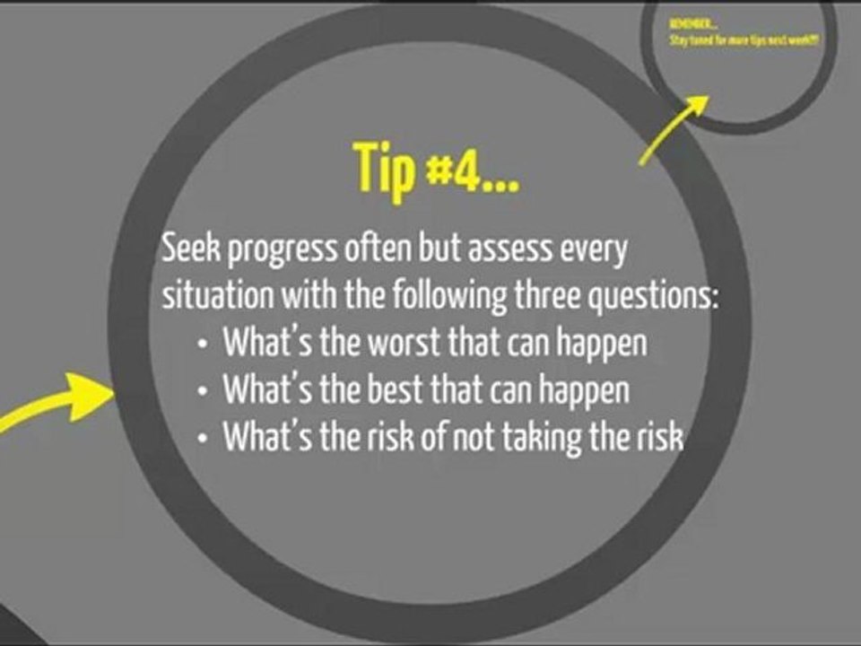 Career Advice Weekly Tip #4