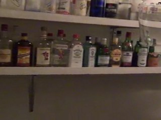 the back bar at Pimms restaurant in Cap Juluca