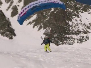 Sports d'hiver : découvrez le speed-riding