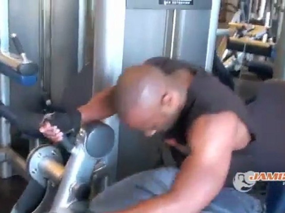Fitness Model Jamin Thompson Leg Workout