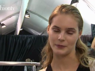 Model Talk: Juju Ivanyuk Interview at FW 2012 Spring