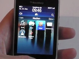 BlackBerry Torch 2 9810 Multimedia Test / Review HD Deutsch / German