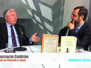 PD entrevista a Pancracio Celdrán autor de "Quien fue quien en el mundo clásico"-mayo 2011-