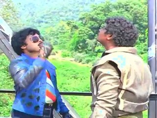 Kolai Karan - Chiranjeevi Doing Funny Fight