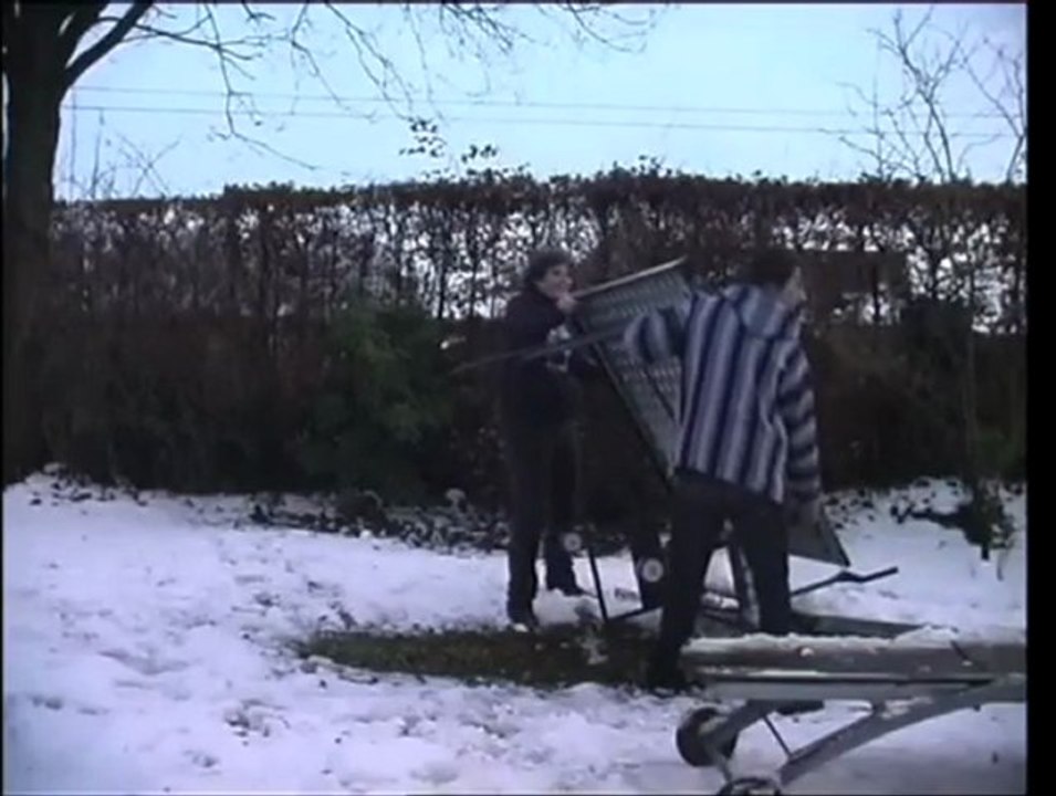 Ping Pong Table Slide and Fail