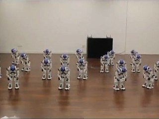 Dance of small robots