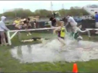 Kid Fails At Steeplechase