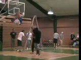 Dude Stuck In Basketball Net On Embarrassing Dunk