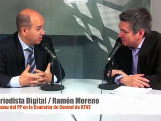 Periodista Digital entrevista a Ramón Moreno - PP Comisión Control RTVE - Mayo 2011