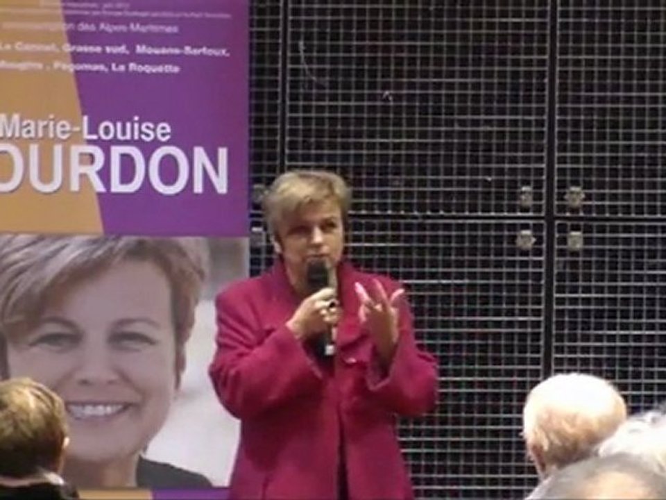 Marie-Louise Gourdon Vice-présidente de Pôle Azur Provence