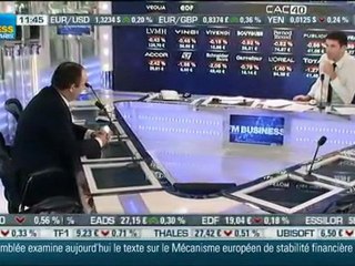Olivier Delamarche -1 minute de silence pour la Grèce
